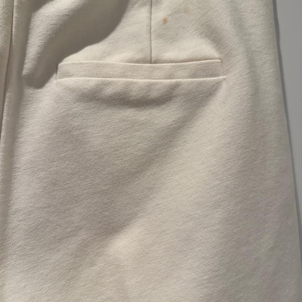 10 Crosby Derek Lam flat front cream trousers size 4 - Picture 4 of 5